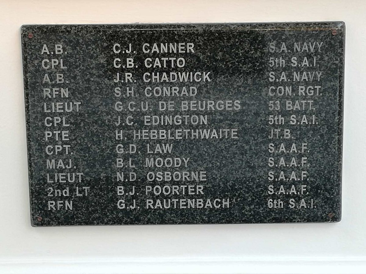 5. Memorial plaque