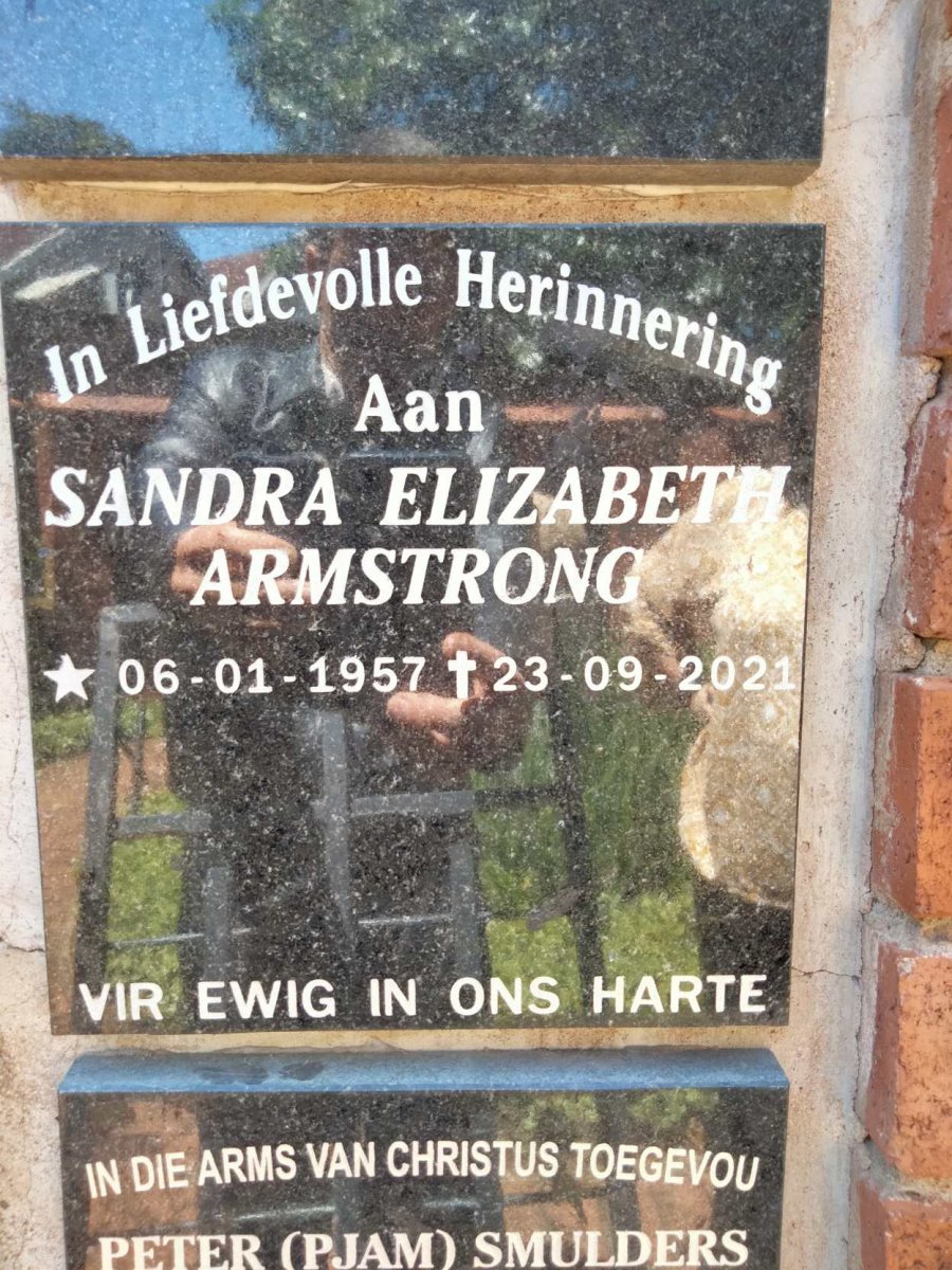 ARMSTRONG Sandra Elizabeth 1957-2021