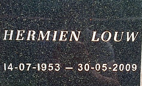 LOUW Hermien 1953-2009