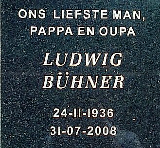 BÜHNER Ludwig 1936-2008