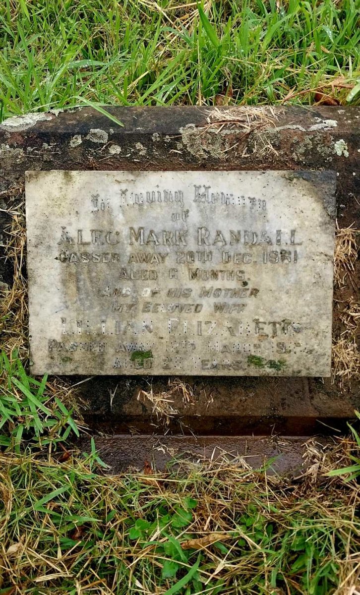 RANDALL Alec Mark -1961