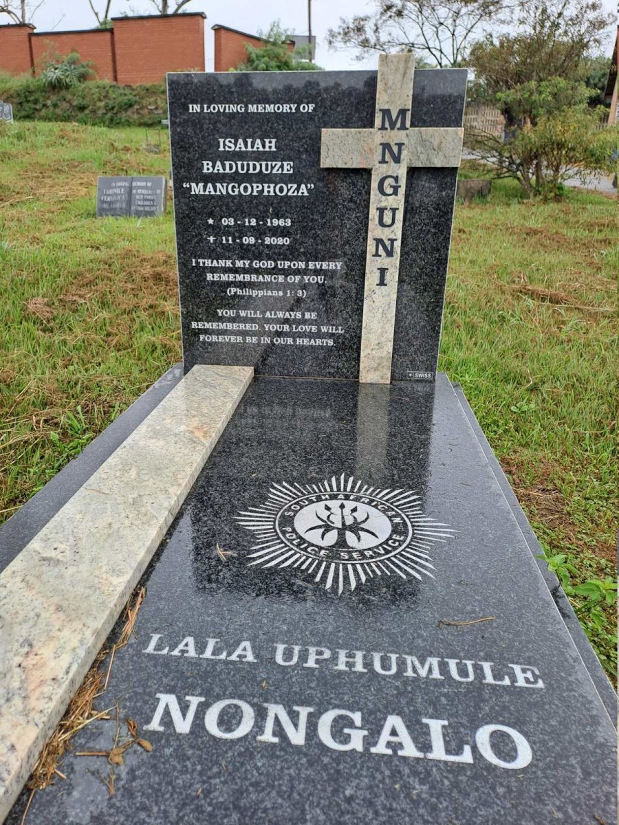 MNGUNI Isaiah Baduduze 1963-2020