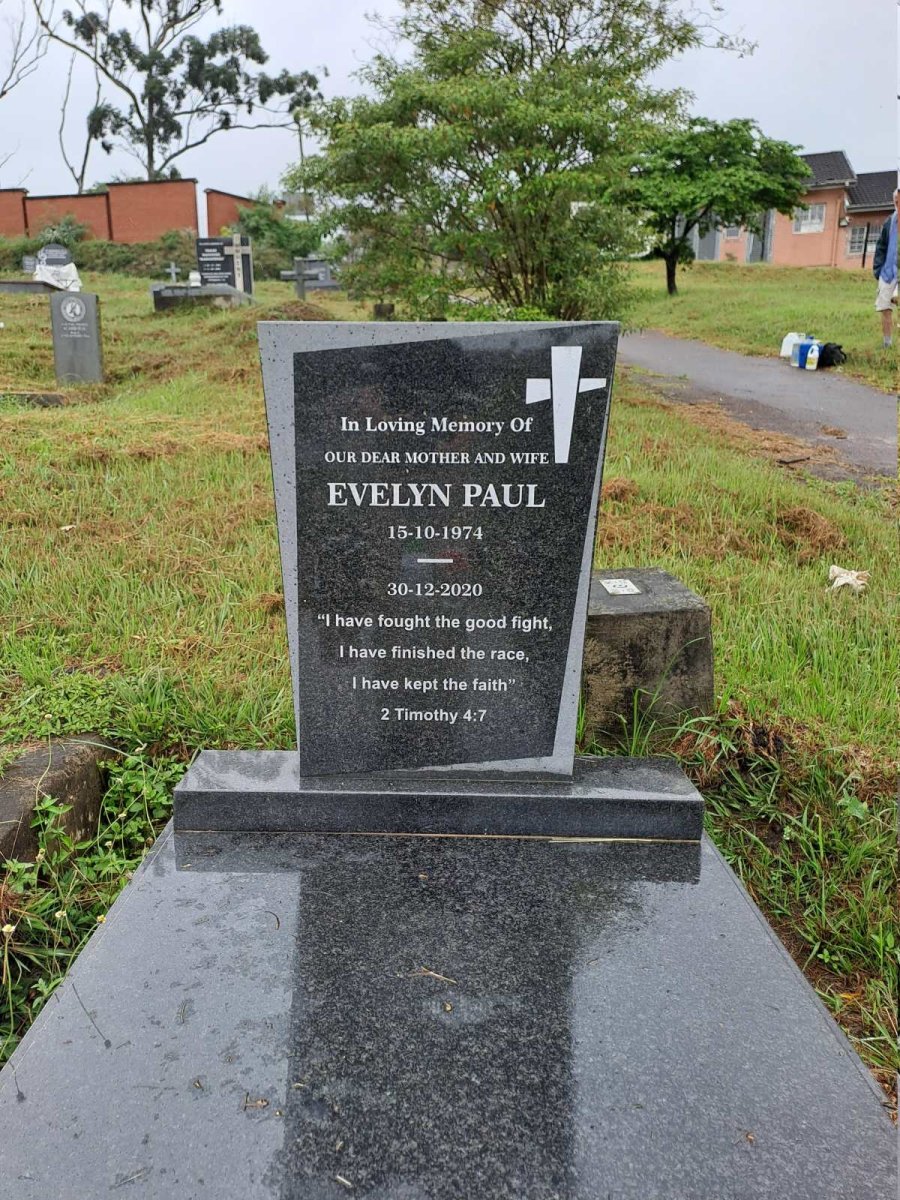 PAUL Evelyn 1974-2020