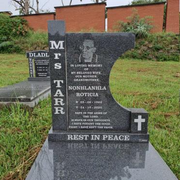 TARR Nonhlanhla Roticia 1962-2020