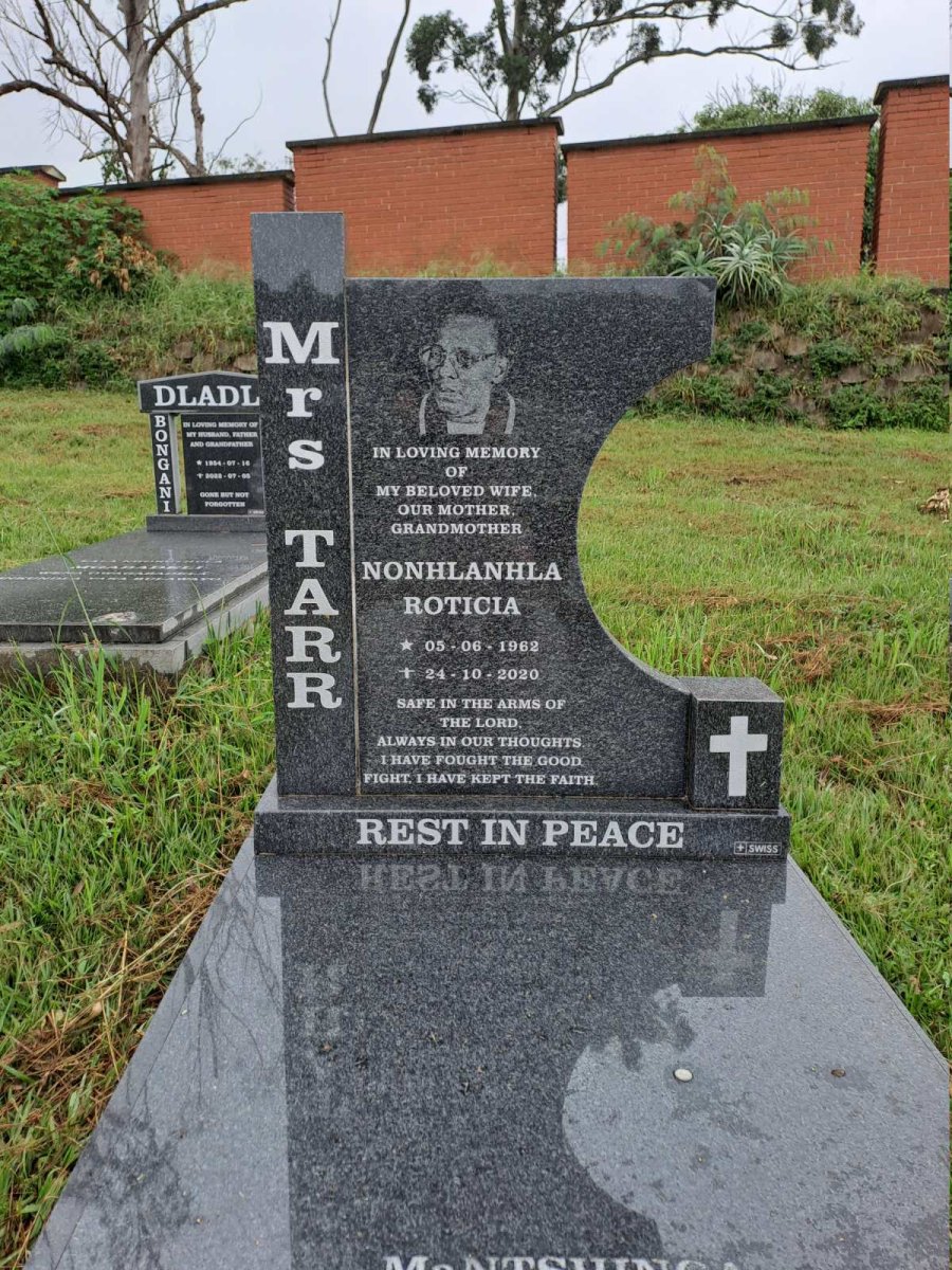 TARR Nonhlanhla Roticia 1962-2020