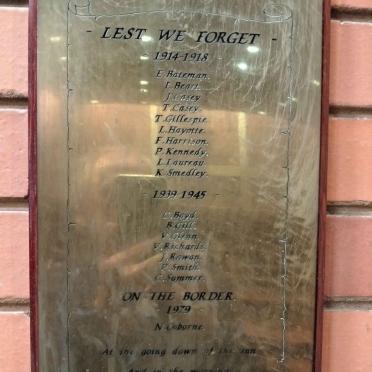 Kwazulu-Natal, DURBAN, Morningside, Catholic Parish of St. Joseph, Memorials