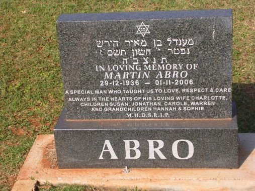 ABRO Martin 1936-2006