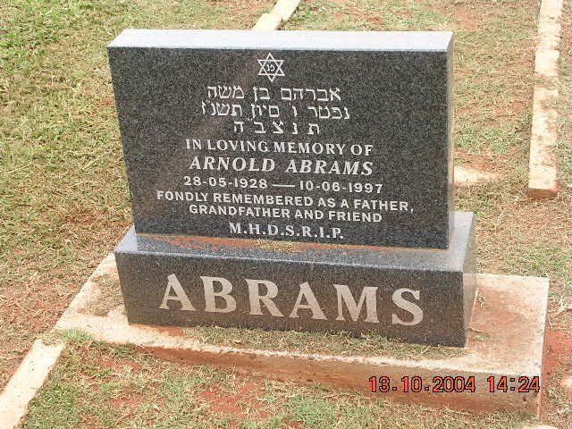 ABRAMS Arnold 1928-1997