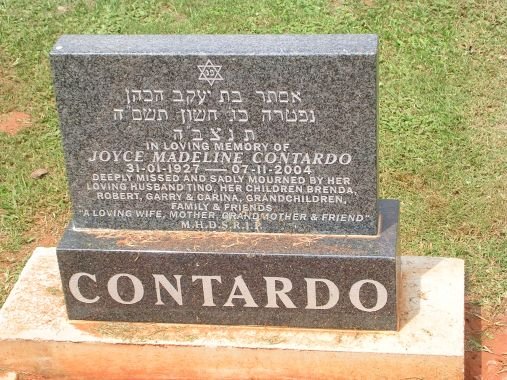 CONTARDO Joyce Madeline 1927-2004