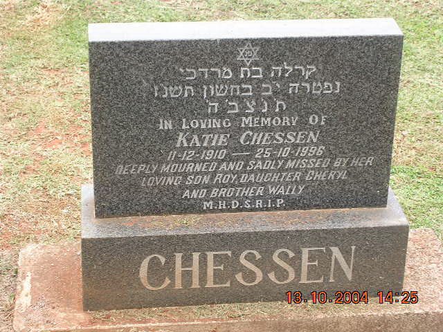 CHESSEN Katie 1910-1996