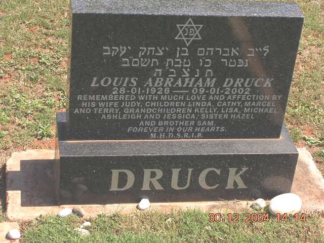 DRUCK Louis Abraham 1926-2002