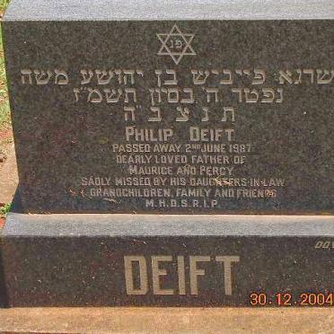 DEIFT Philip -1987