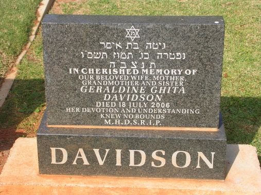 DAVIDSON Geraldine Ghita -2006