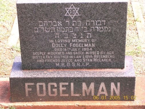 FOGELMAN Dolly -1984