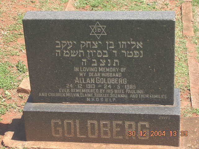 GOLDBERG Allan 1913-1985