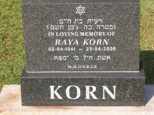 KORN Raya 1941-2006