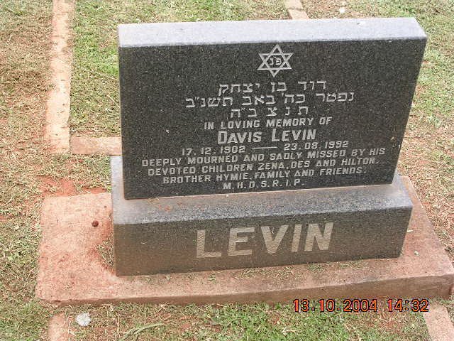 LEVIN Davis 1902-1992