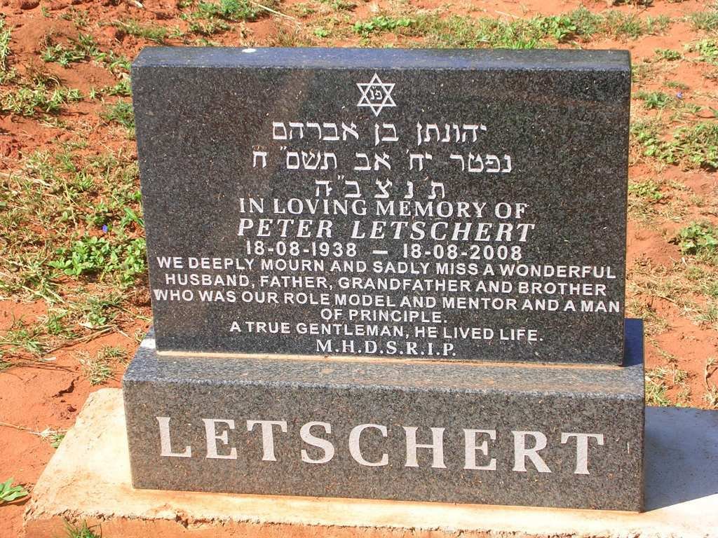 LETSCHERT Peter 1938-2008