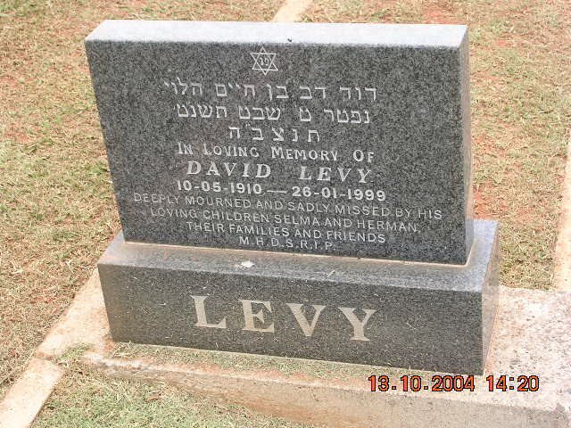 LEVY David 1910-1999