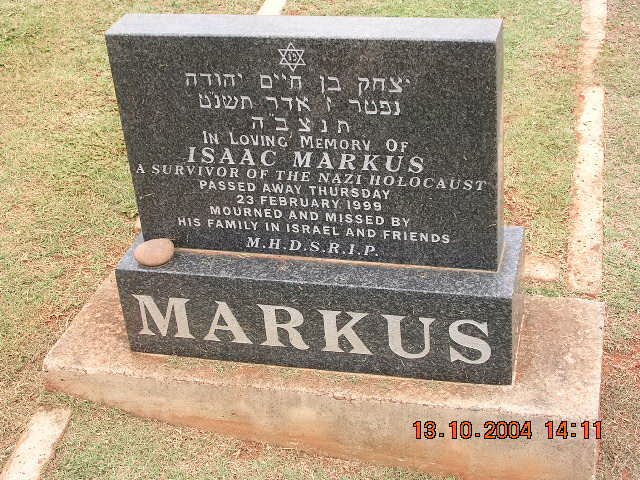 MARKUS Isaac -1999