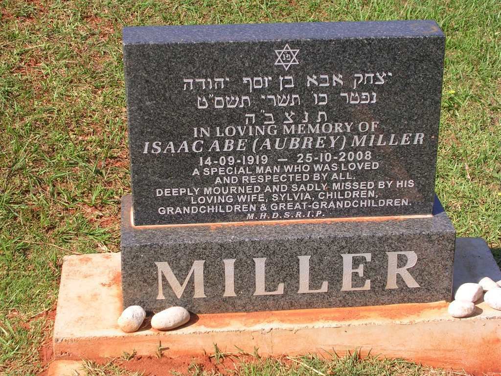 MILLER Isaac Aubrey 1919-2008