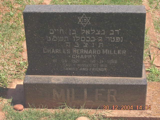 MILLER Charles Bernard 1921-1988