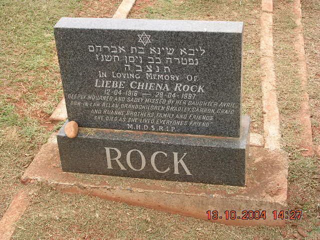 ROCK Liebe Chiena 1916-1997