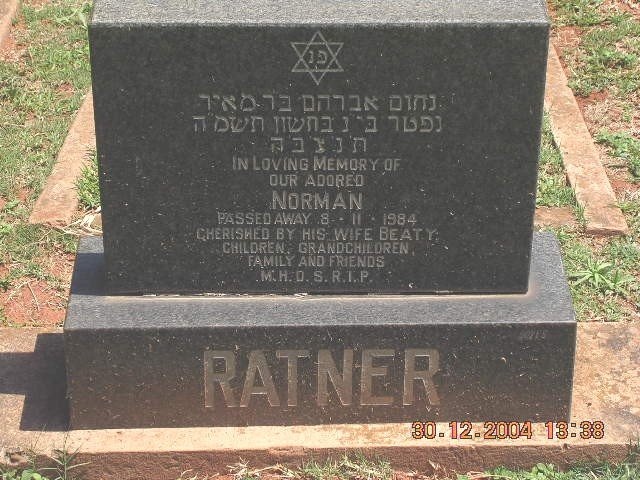 RATNER Norman -1984