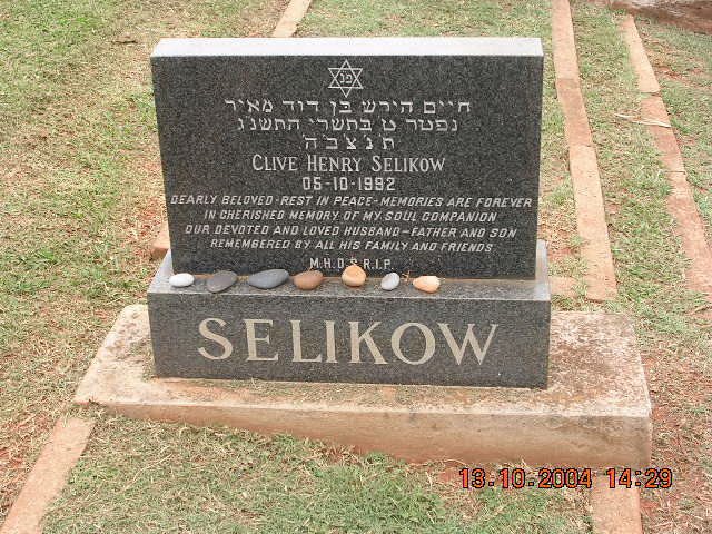 SELIKOW Clive Henry -1992