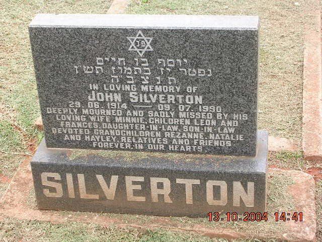 SILVERTON John 1914-1990