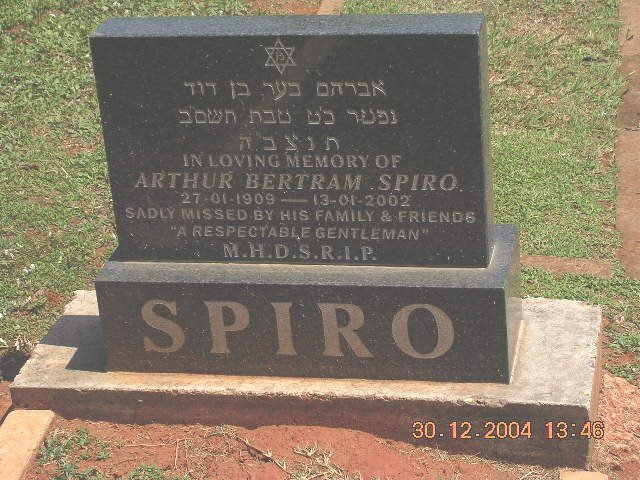 SPIRO Arthur Bertram 1909-2002