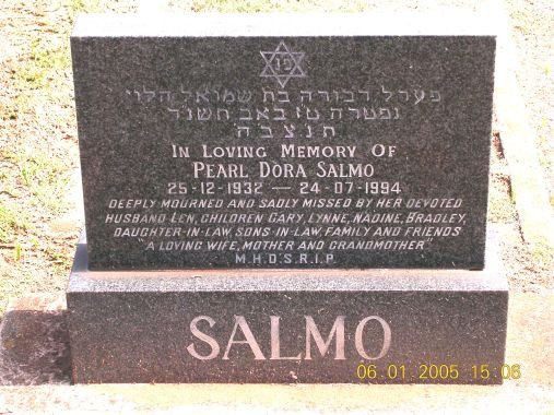 SALMO Pearl Dora 1932-1994