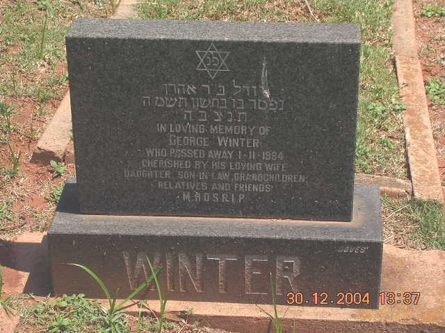 WINTER George -1984