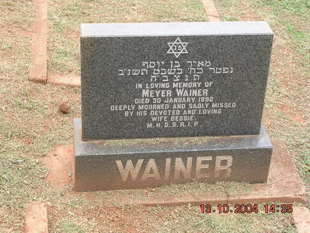 WAINER Meyer -1992