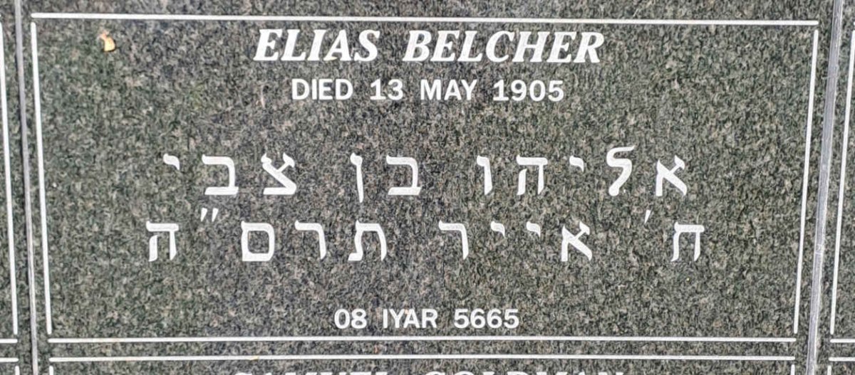 BELCHER Elias -1905
