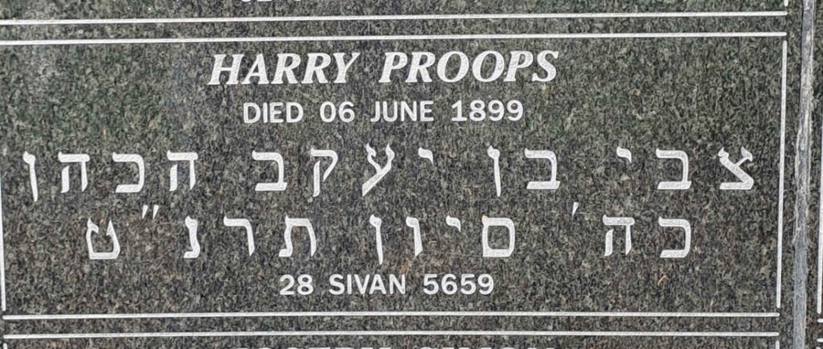 PROOPS Harry -1899