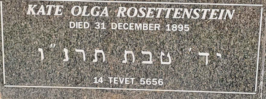 ROSETTENSTEIN Kate Olga -1895