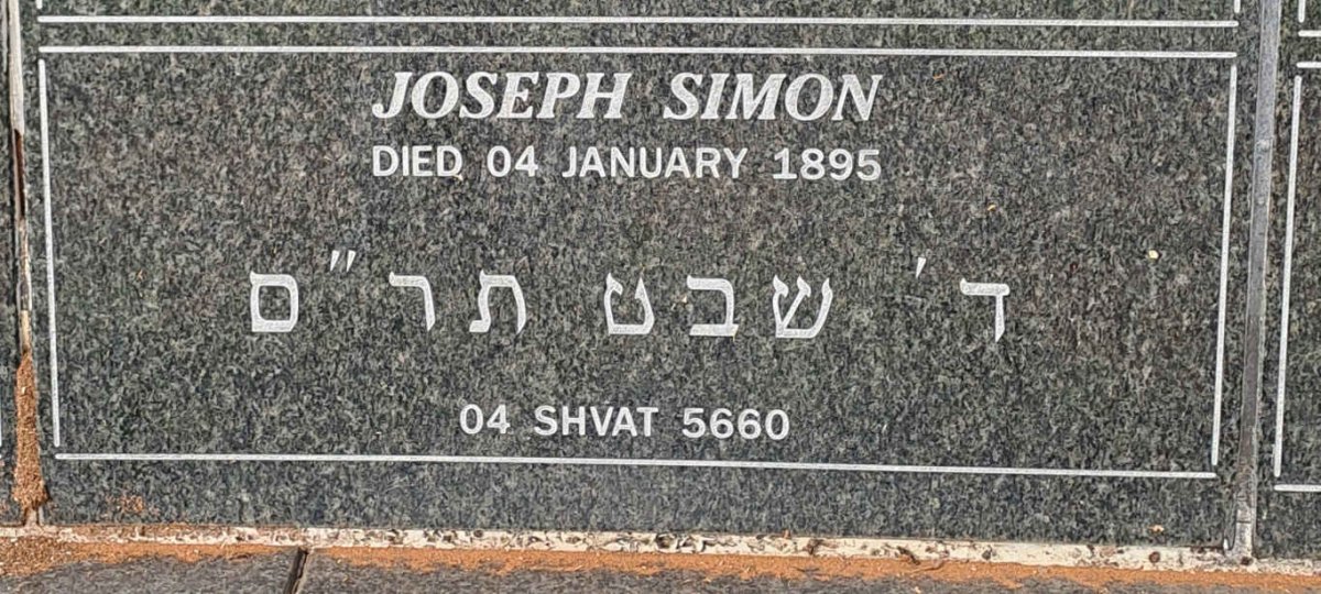 SIMON Joseph -1895
