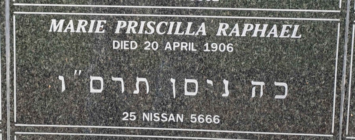 RAPHAEL Marie Priscilla -1906