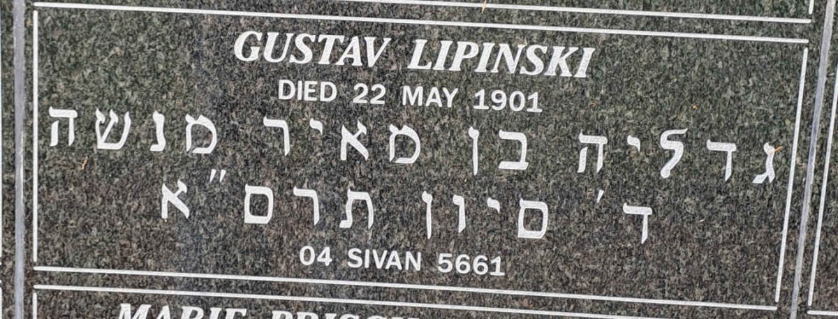 LIPINSKI Gustav -1901