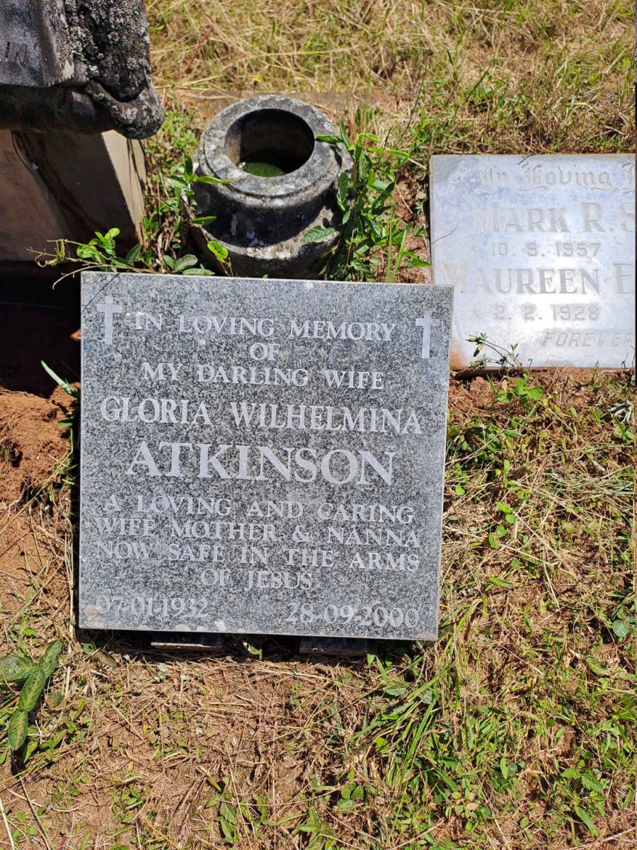 ATKINSON Gloria Wilhelmina 1932-2000
