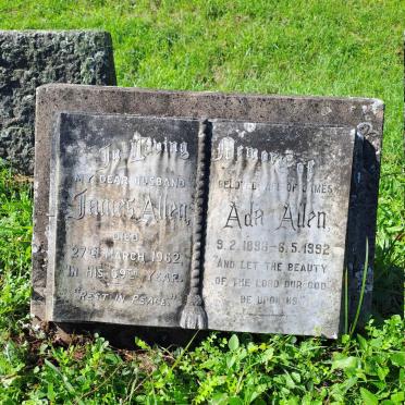 ALLEN James -1962 & Ada 1896-1992