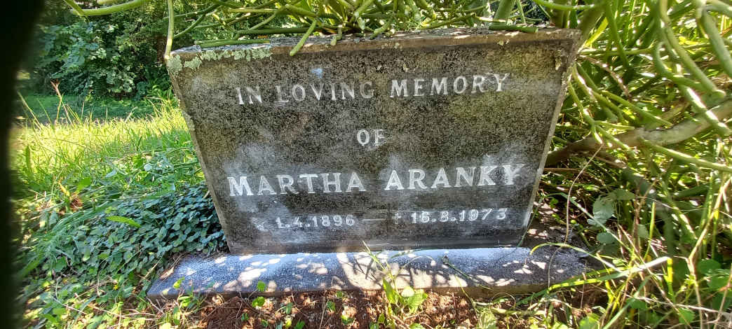 ARANKY Martha 1896-1973