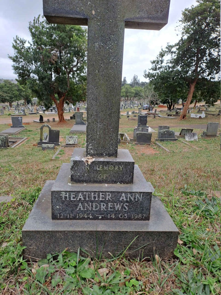 ANDREWS Heather Ann 1944-1987
