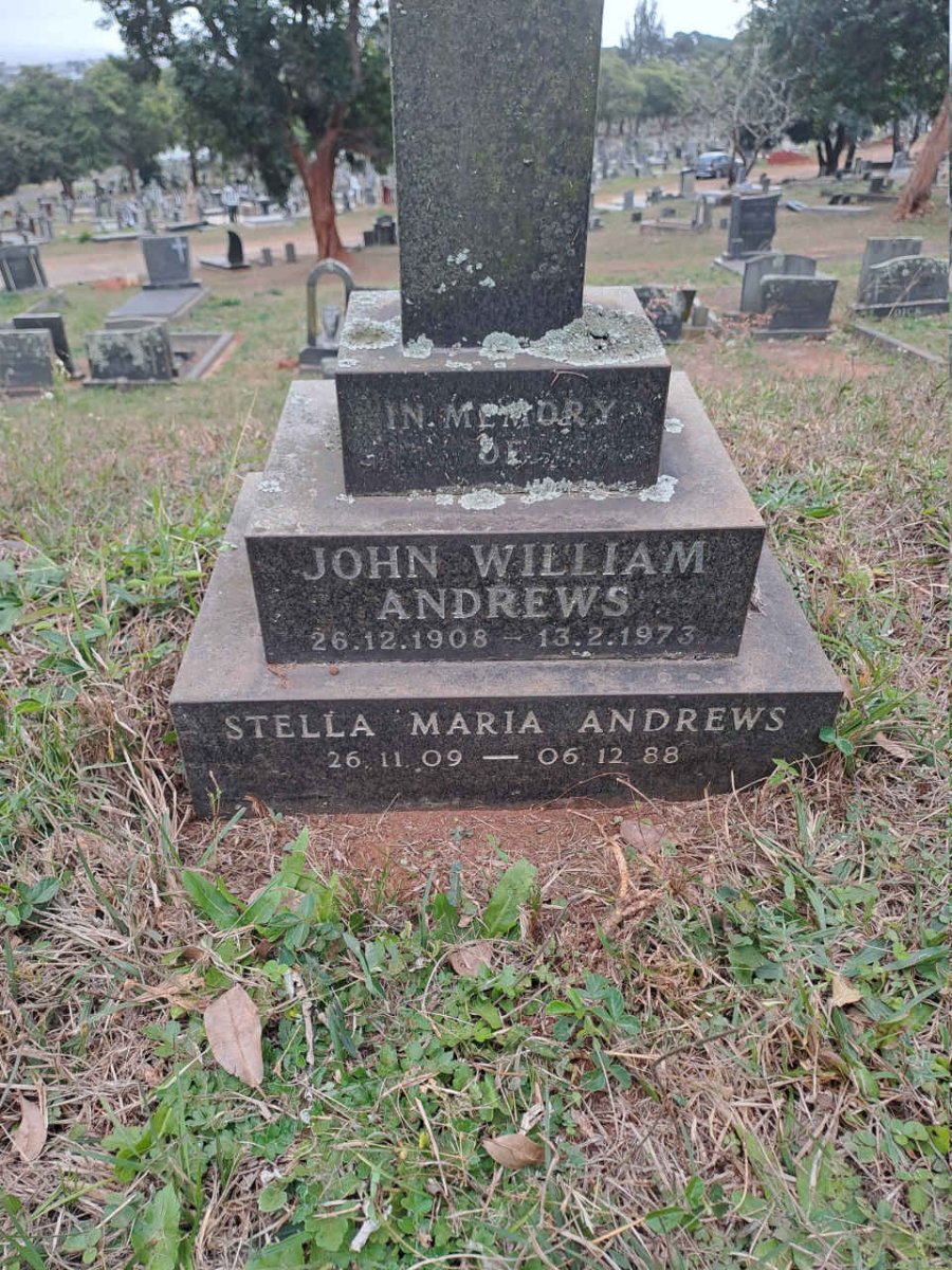 ANDREWS John William 1908-1972 & Stella Maria 1909-1988