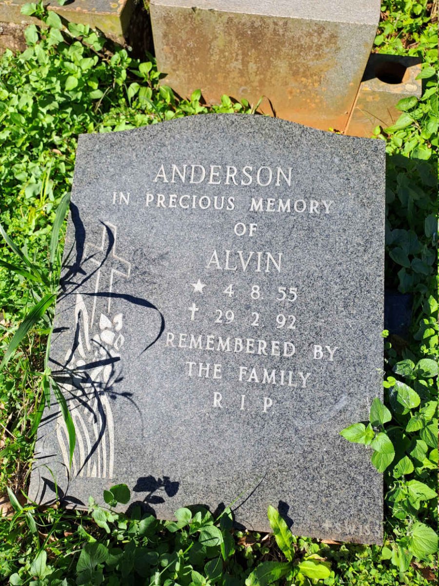 ANDERSON Alvin 1955-1992