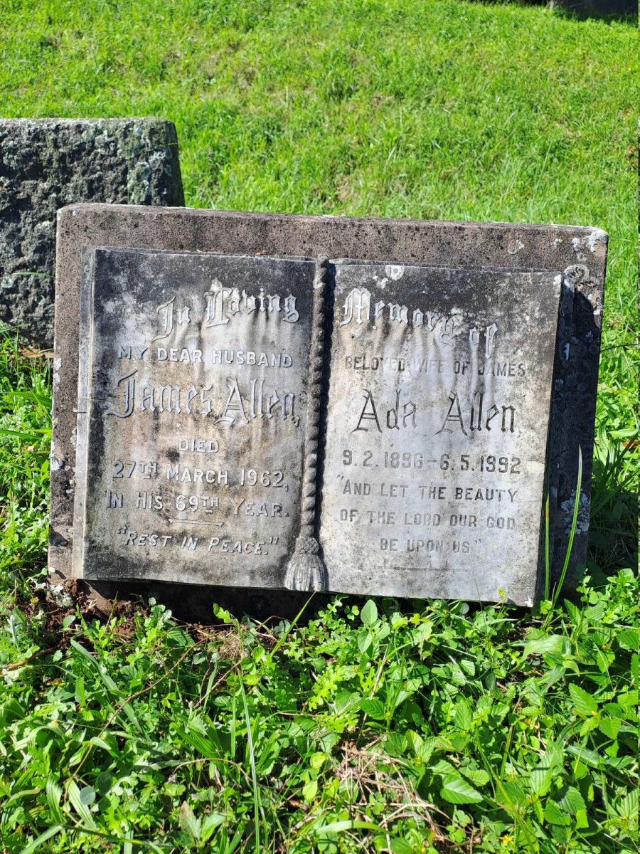 ALLEN James -1962 & Ada 1896-1992