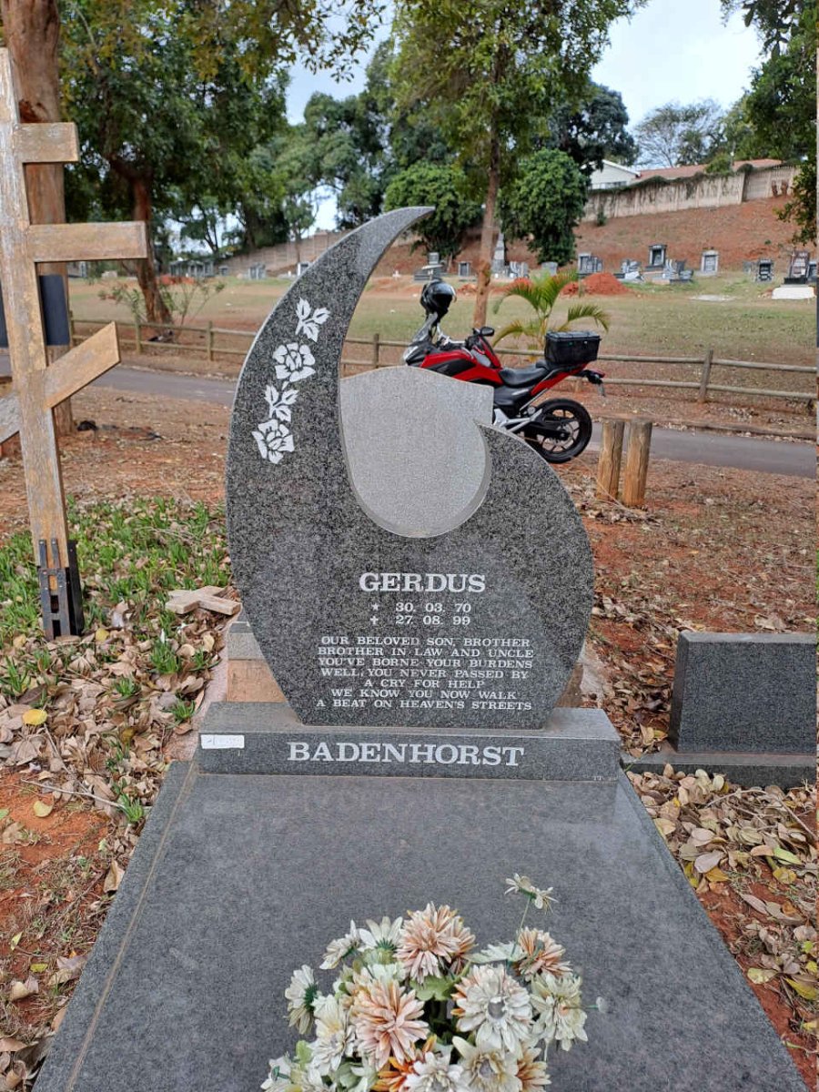 BADENHORST Gerdus 1970-1999