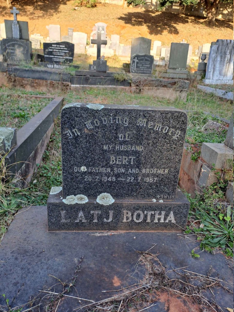 BOTHA L.A.T.J. 1948-1987