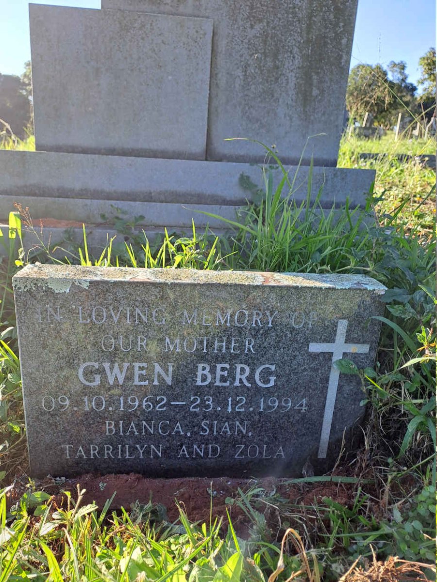 BERG Gwen 1962-1994